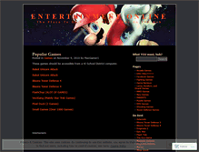 Tablet Screenshot of maxgamer1.wordpress.com