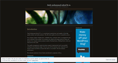 Desktop Screenshot of fmainternational.wordpress.com