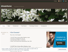 Tablet Screenshot of dreamtune.wordpress.com