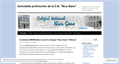 Desktop Screenshot of nicugane.wordpress.com