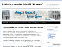 Tablet Screenshot of nicugane.wordpress.com