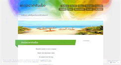 Desktop Screenshot of mojacarstudio.wordpress.com