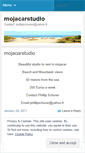 Mobile Screenshot of mojacarstudio.wordpress.com