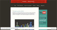 Desktop Screenshot of ncounters.wordpress.com
