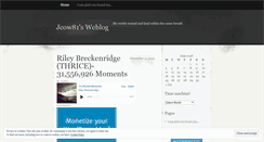 Desktop Screenshot of jcow81.wordpress.com