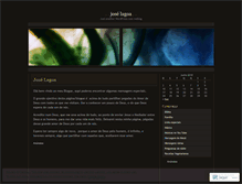 Tablet Screenshot of joselagoa.wordpress.com