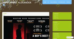 Desktop Screenshot of amalexander.wordpress.com