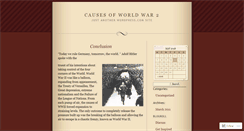 Desktop Screenshot of causesofwwii.wordpress.com