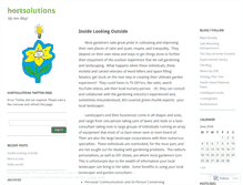 Tablet Screenshot of hortsolutions.wordpress.com