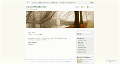 Desktop Screenshot of imageprocessing.wordpress.com