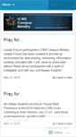 Mobile Screenshot of lcmscampusministry.wordpress.com