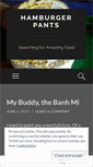 Mobile Screenshot of hamburgerpants.wordpress.com