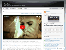 Tablet Screenshot of anhtun.wordpress.com