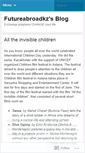 Mobile Screenshot of futureabroadkz.wordpress.com