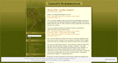 Desktop Screenshot of leighmathers.wordpress.com
