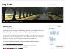Tablet Screenshot of garywjones.wordpress.com