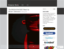 Tablet Screenshot of breeanzz.wordpress.com