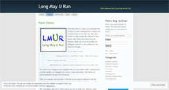 Desktop Screenshot of longmayurun.wordpress.com