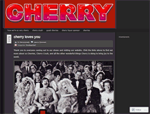 Tablet Screenshot of cherrycomedy.wordpress.com