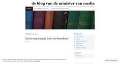 Desktop Screenshot of mediaminister.wordpress.com