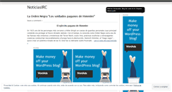 Desktop Screenshot of noticiasirc.wordpress.com