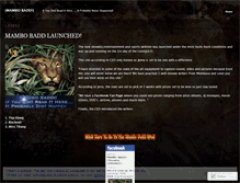 Tablet Screenshot of mambobadd.wordpress.com