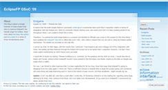 Desktop Screenshot of eclipsefp.wordpress.com
