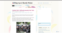 Desktop Screenshot of bundawulan.wordpress.com