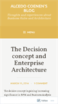 Mobile Screenshot of alcedocoenen.wordpress.com