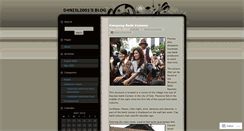 Desktop Screenshot of d4ni3l2001.wordpress.com