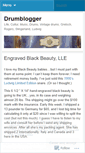 Mobile Screenshot of drumblogger.wordpress.com