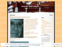 Tablet Screenshot of jonathanburton.wordpress.com