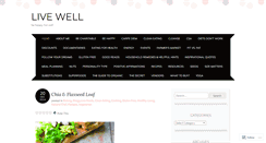 Desktop Screenshot of behappylivewell.wordpress.com