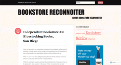 Desktop Screenshot of bookstorereconnoiter.wordpress.com