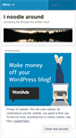 Mobile Screenshot of inoodlearound.wordpress.com