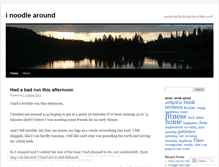 Tablet Screenshot of inoodlearound.wordpress.com
