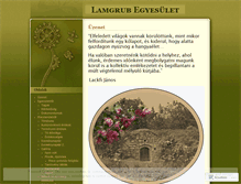 Tablet Screenshot of lamgrub.wordpress.com