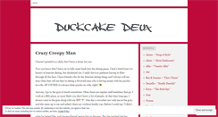 Desktop Screenshot of duckcakedeux.wordpress.com