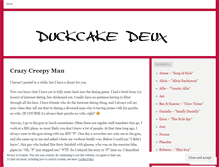 Tablet Screenshot of duckcakedeux.wordpress.com