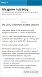 Mobile Screenshot of fifagamehub.wordpress.com