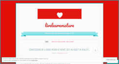 Desktop Screenshot of livelearnmature.wordpress.com