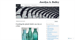 Desktop Screenshot of jossbailey.wordpress.com