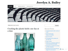 Tablet Screenshot of jossbailey.wordpress.com