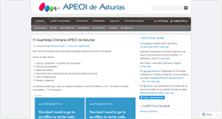 Desktop Screenshot of apeoia.wordpress.com