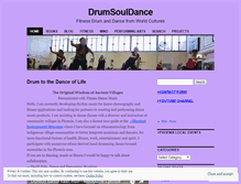 Tablet Screenshot of drumsoul.wordpress.com