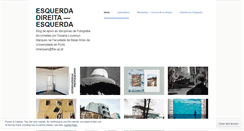 Desktop Screenshot of esquerdadireitaesquerda.wordpress.com
