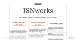 Desktop Screenshot of isnworks.wordpress.com