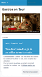 Mobile Screenshot of gastrosontour.wordpress.com