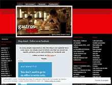Tablet Screenshot of gastrosontour.wordpress.com