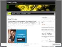 Tablet Screenshot of dnfisher.wordpress.com
